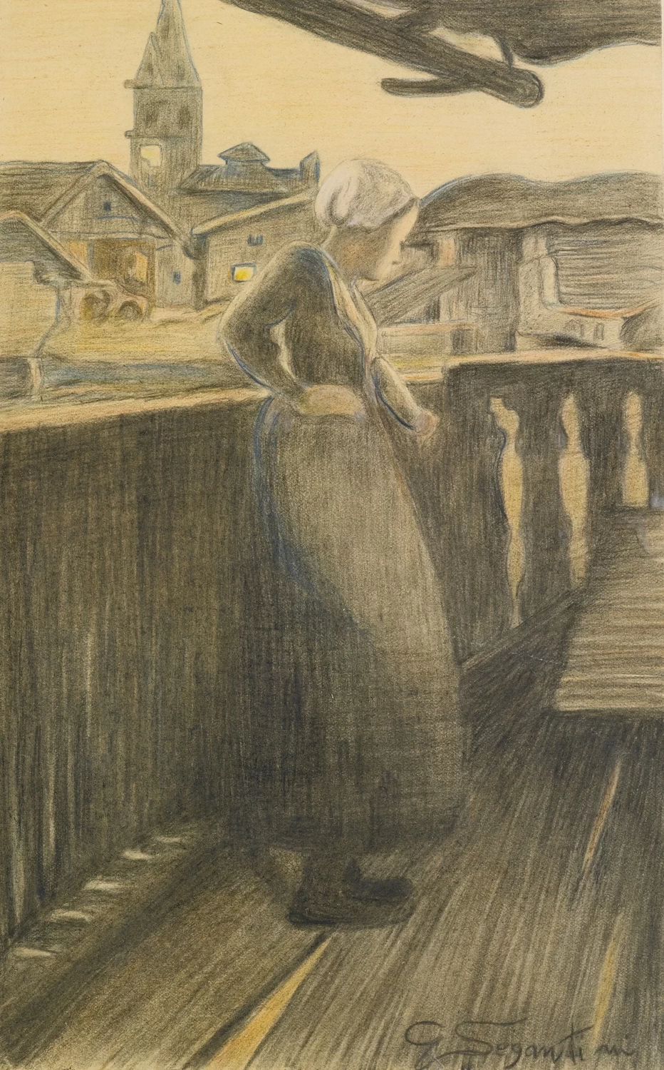 Sul balcone, 1892